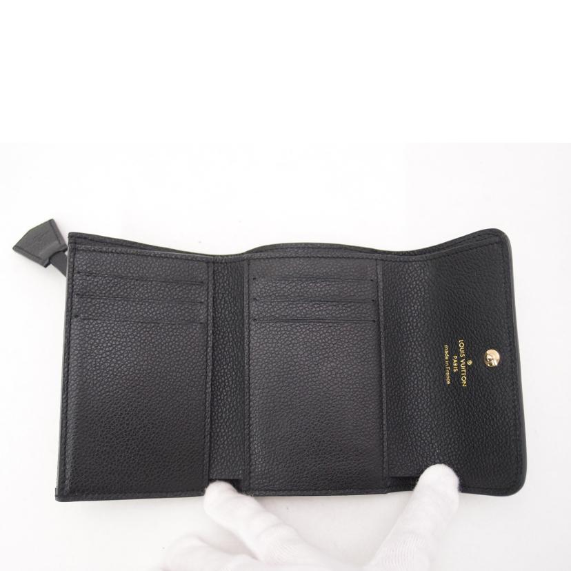 LOUIS VUITTON ルイ・ヴィトン /ポルトフォイユ・ポンヌフコンパクト/アンプラント/ノワール/M62184//TN3***/Aランク/69
