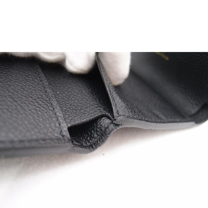LOUIS VUITTON ルイ・ヴィトン /ポルトフォイユ・ポンヌフコンパクト/アンプラント/ノワール/M62184//TN3***/Aランク/69