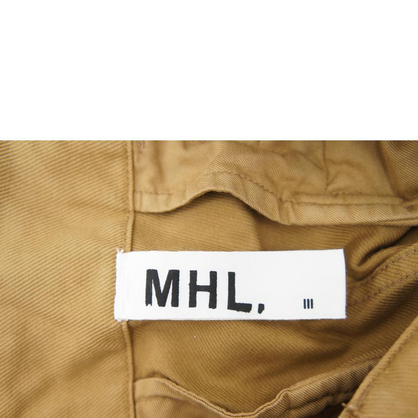 MHL エムエイチエル/コットンワイドパンツ/595-1240502//ABランク/75
