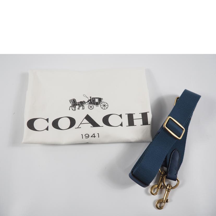 COACH コーチ/2wayブリーフケース/メトロポリタン スリム/青/55565//ABランク/79