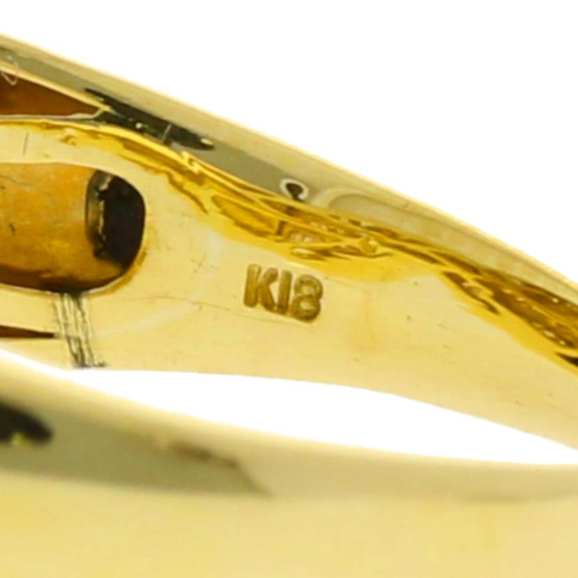 /K18ダイヤリング0.70ct//Aランク/75