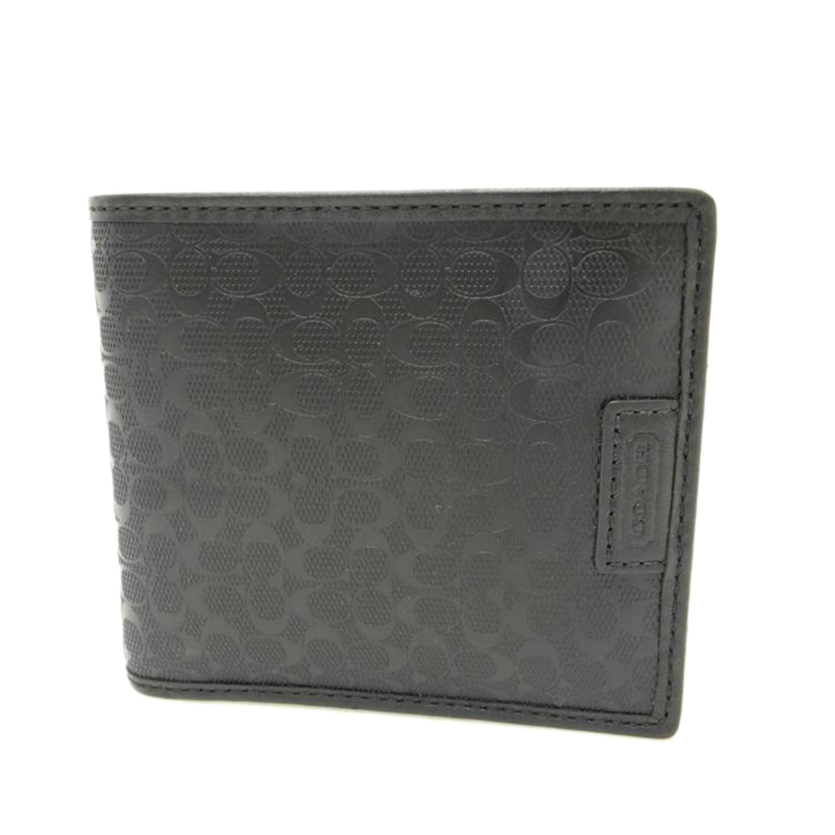 COACH コーチ/ミニシグネチャー二つ折札入れ/F74549//ABランク/88