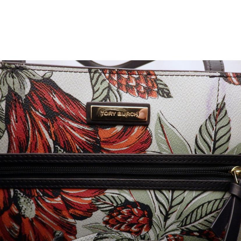 TORY BURCH TORY BURCH/フラワーモチーフ/トート//Aランク/95