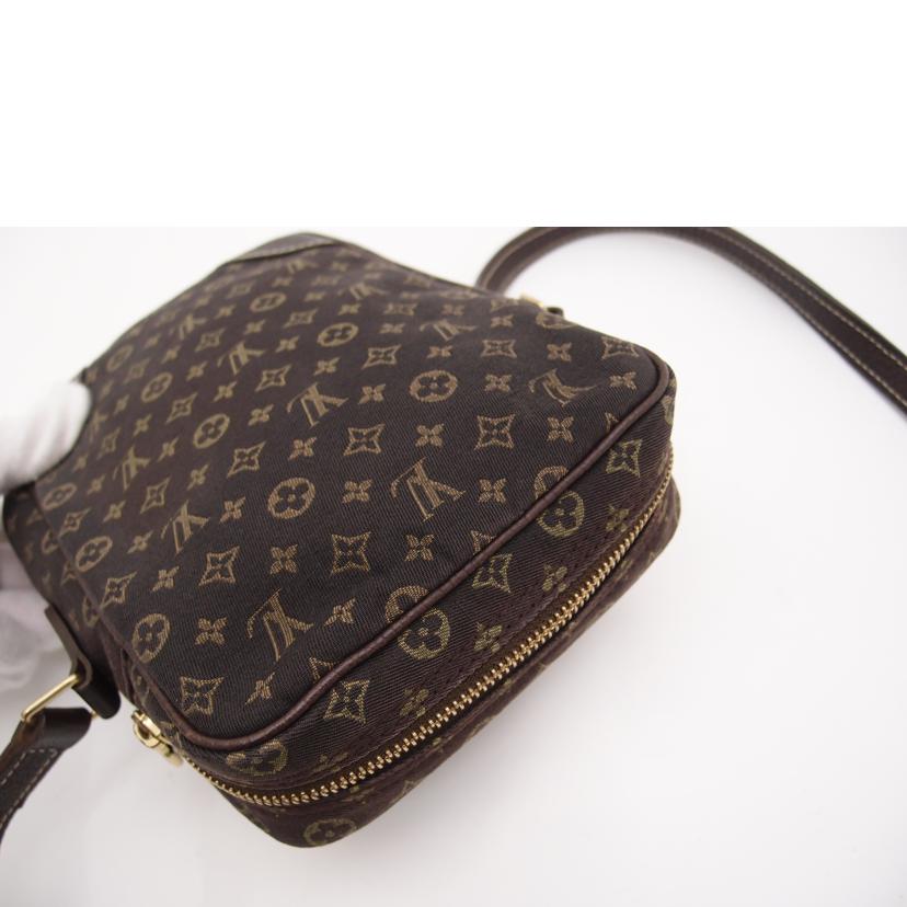 LOUIS VUITTON ルイ・ヴィトン ショルダー 斜め掛け キャンバス レザー ブラウン レディース メンズ/ダヌーブ/モノグラム・ミニラン/エベヌ/M95228//TH1026/ABランク/69