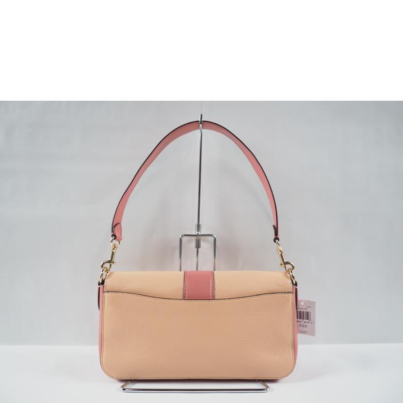 COACH コーチ/2wayバッグ/ゴールドバックル レザー/コーラルPxLオレンジ/C8607//SAランク/79