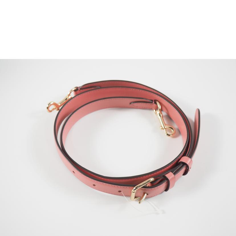 COACH コーチ/2wayバッグ/ゴールドバックル レザー/コーラルPxLオレンジ/C8607//SAランク/79