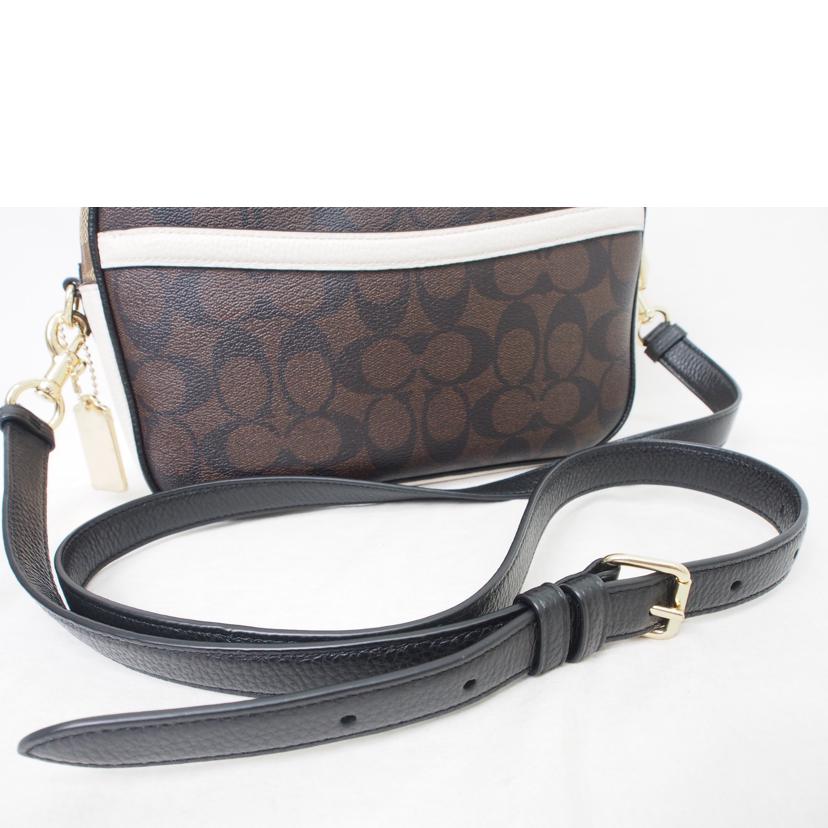 COACH コーチ/PVCシグネチャー/斜め掛けショルダー/ブラウンマルチ/C1767//H2192/ABランク/78