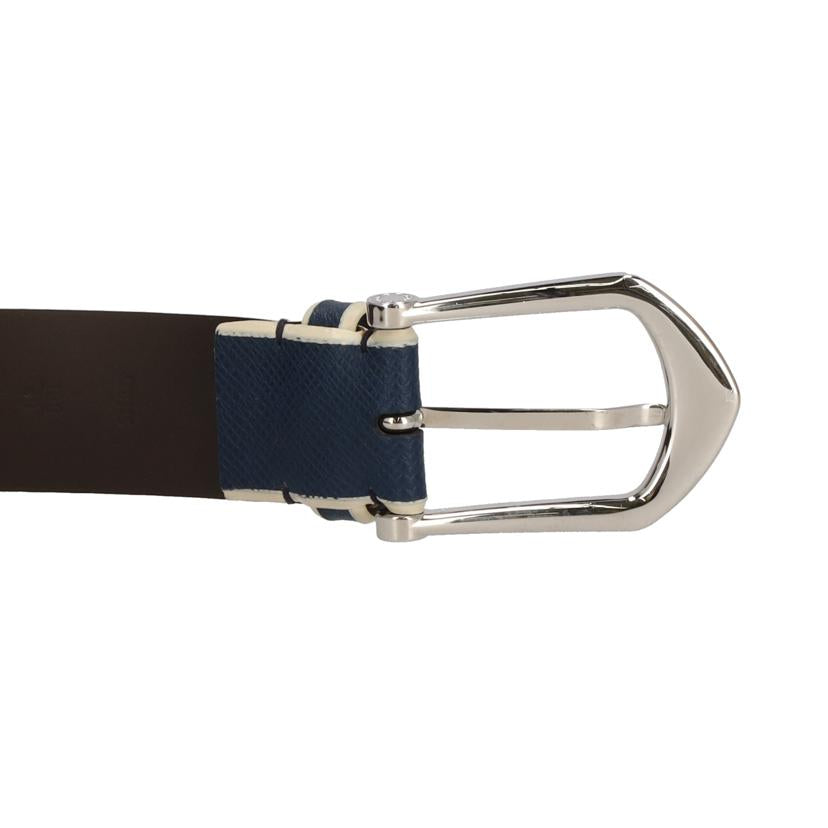 LV ルイヴィトン LOUISVITTON タイガーレザーベルト ブルー/タイガレザーベルト/青 /M9115//BC4***/Aランク/75