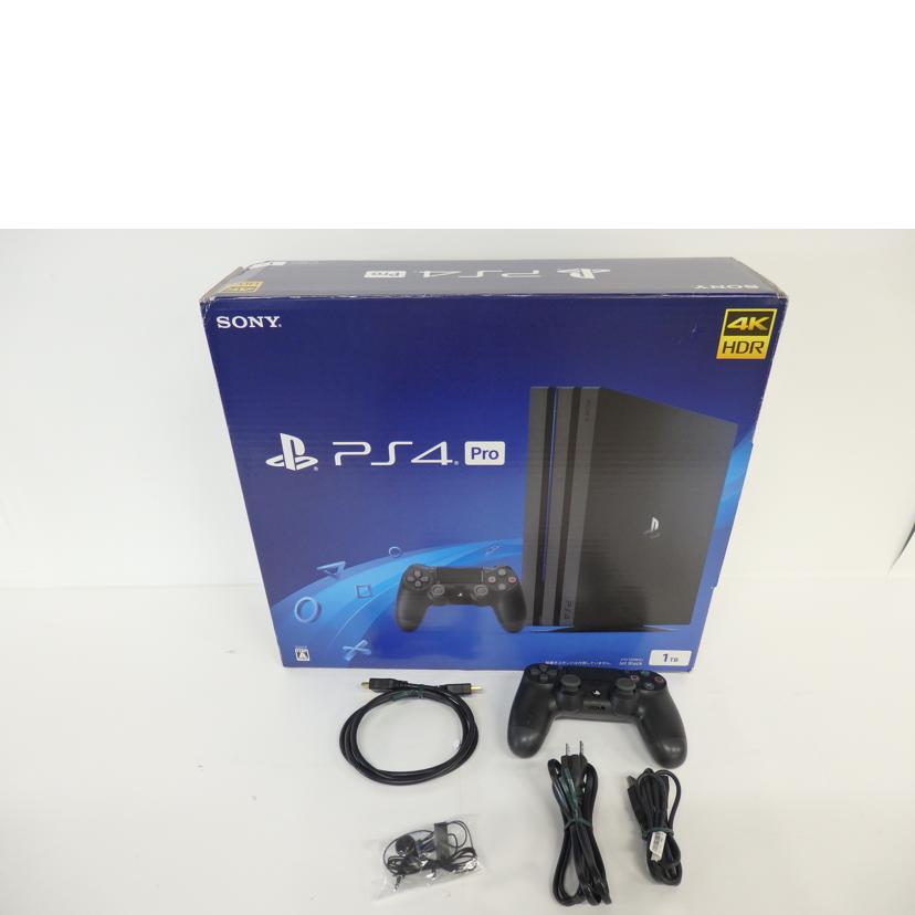 SONY ソニー/PlayStation4 Pro/CUH-7200BB01//5701162/Cランク/75