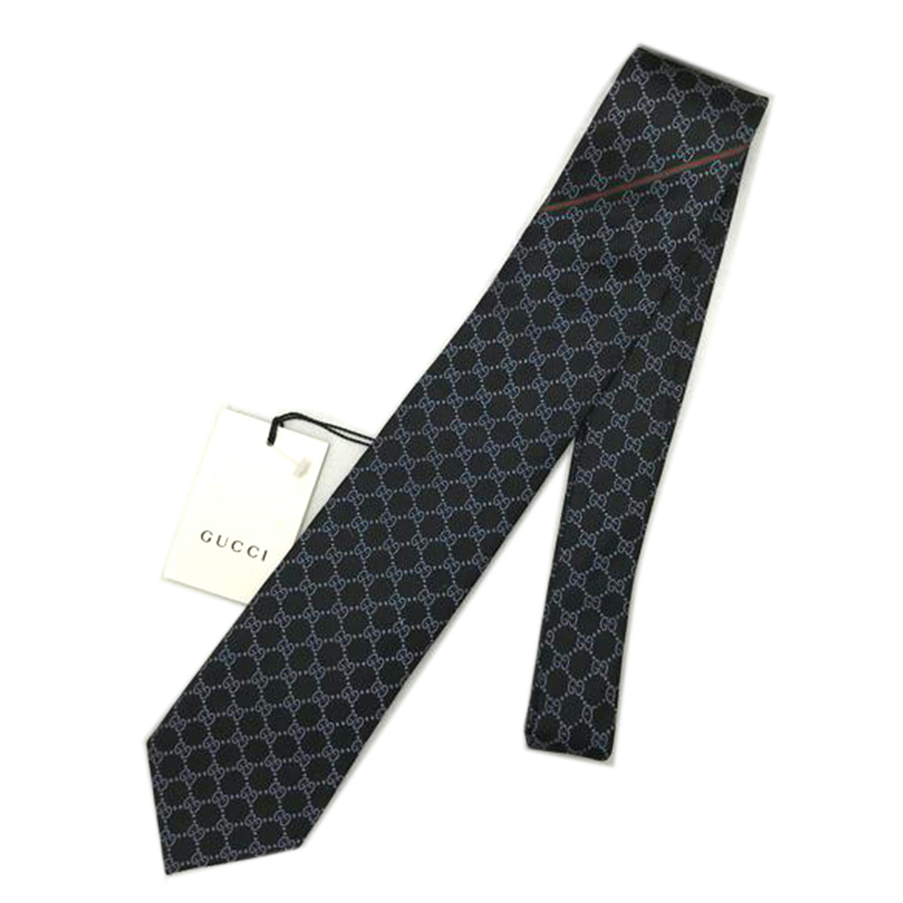 GUCCI グッチ/GGビー(ハチ) シルクタイ/456522 4B002//SAランク/51