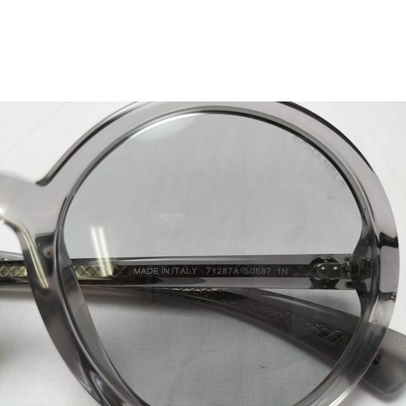 CHANEL シャネル/ラウンド アセテート ココマーク サングラス/71287A//ABランク/52