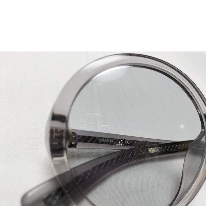 CHANEL シャネル/ラウンド アセテート ココマーク サングラス/71287A//ABランク/52