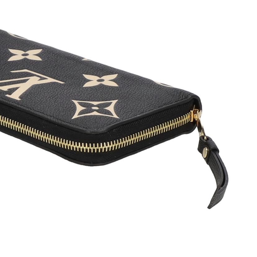 LV ルイ・ヴィトン/ジッピーウォレット/アンプラント/BK/M80481//RFI*/ABランク/75