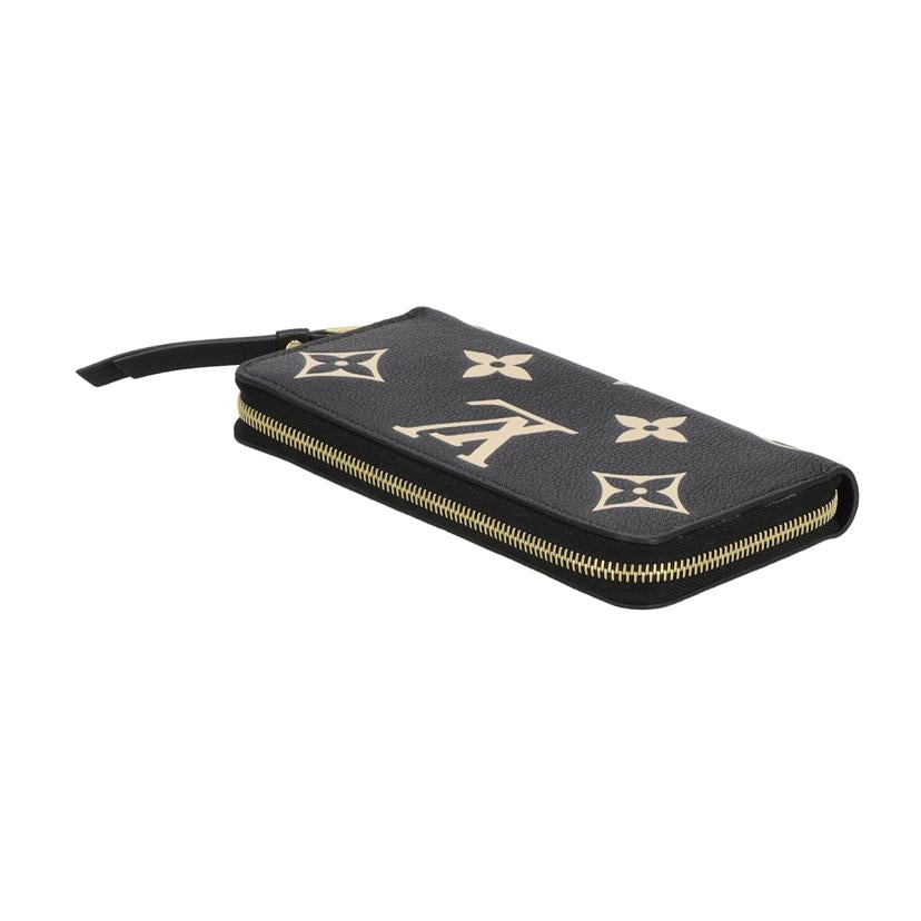 LV ルイ・ヴィトン/ジッピーウォレット/アンプラント/BK/M80481//RFI*/ABランク/75