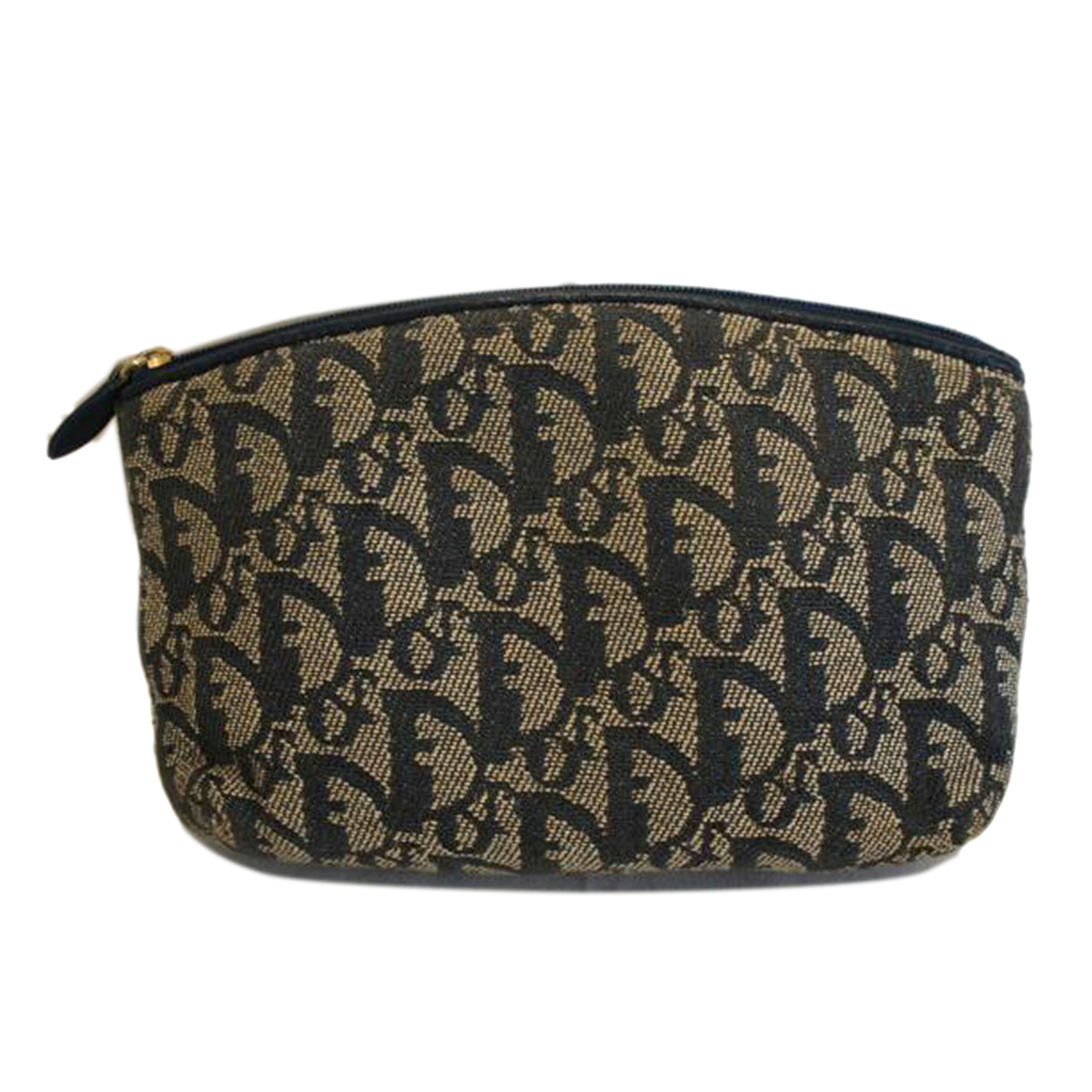 Dior クリスチャンディオール/トロッター柄ファスナーポーチ//MC0023/ABランク/92