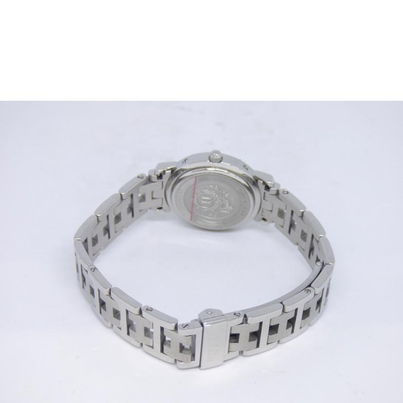 HERMES エルメス/クリッパー/QZ/黒文字盤/SS/CL4.210//242****/ABランク/64