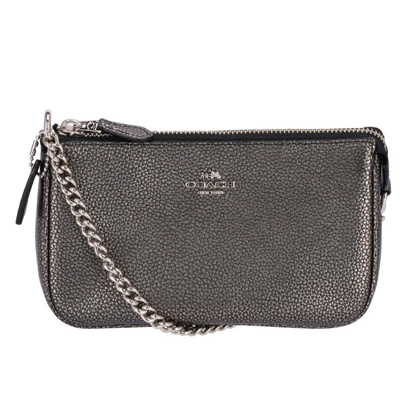 COACH コーチ/ノリータポリッシュドペブルドレザーリストレット19/53077//D1681/Aランク/75