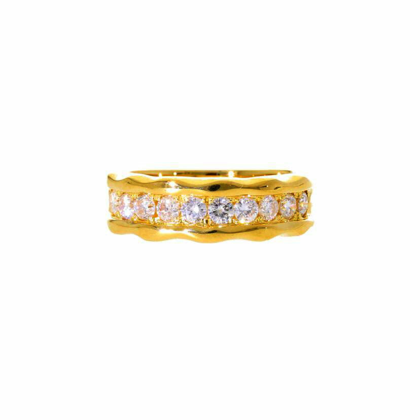 /K18ダイヤリング0.68ct//ABランク/75