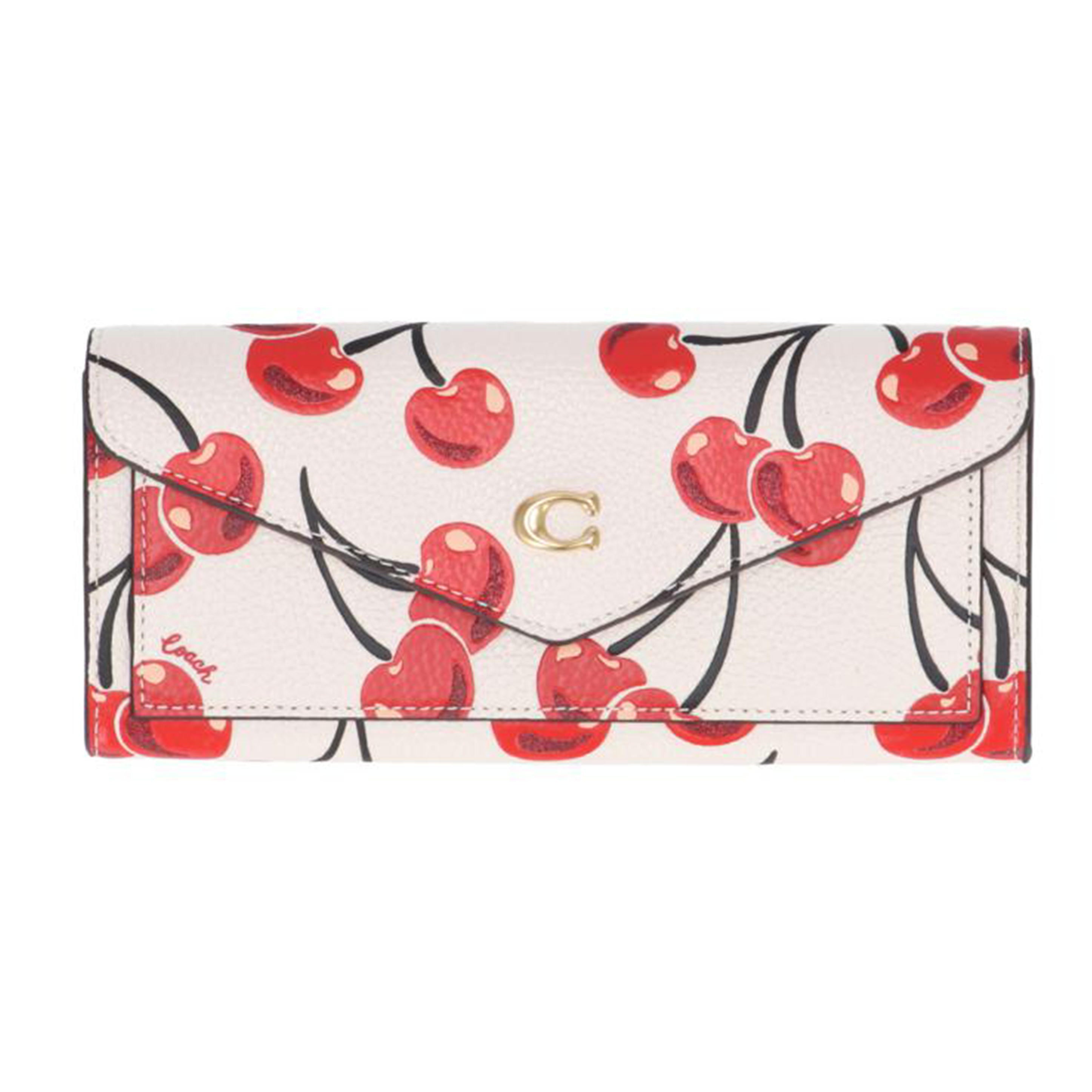 COACH コーチ/ウィンソフトウオレッツトウイズチェリープリント/CA161//B2246/Aランク/75