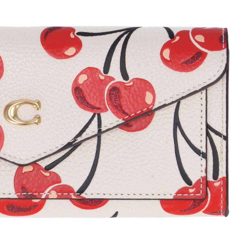 COACH コーチ/ウィンソフトウオレッツトウイズチェリープリント/CA161//B2246/Aランク/75