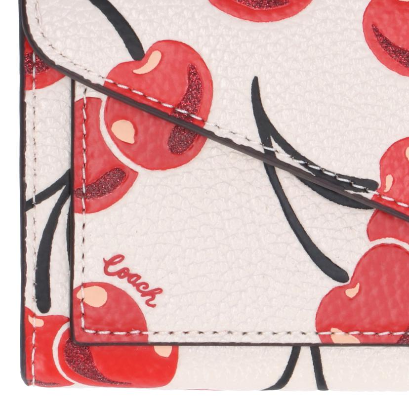 COACH コーチ/ウィンソフトウオレッツトウイズチェリープリント/CA161//B2246/Aランク/75