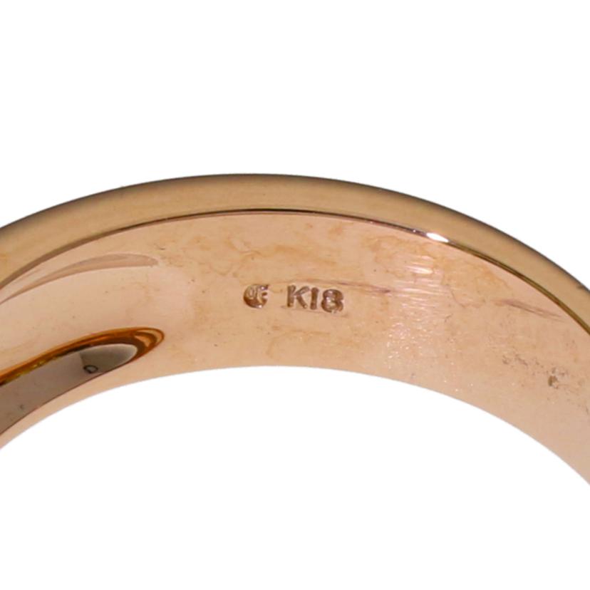 /K18ダイヤリング//Aランク/75