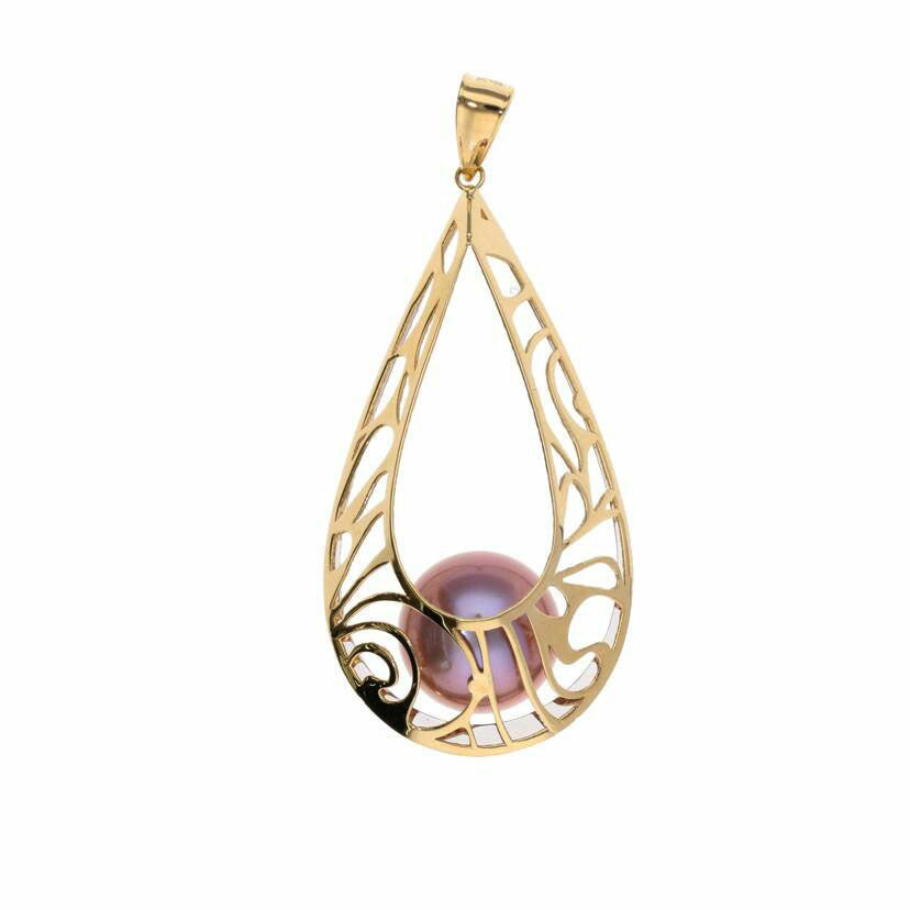 /K18 パールペンダントトップ//Aランク/75