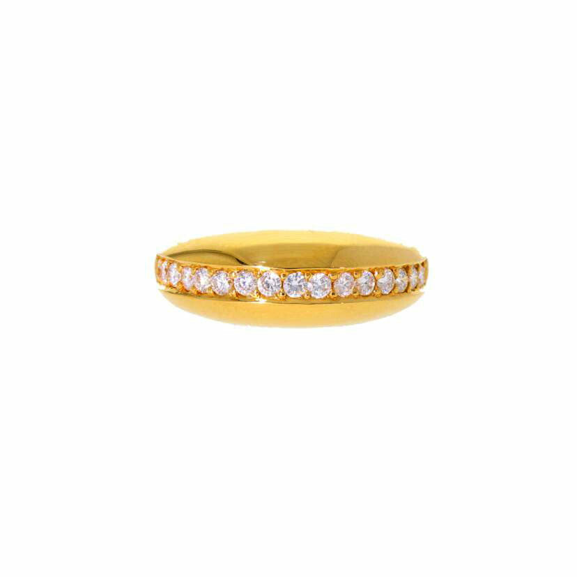 /K18ダイヤリング0.40ct//ABランク/75