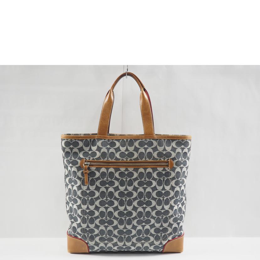 COACH コーチ/デニム トートバッグ/6868//B3K/Bランク/79