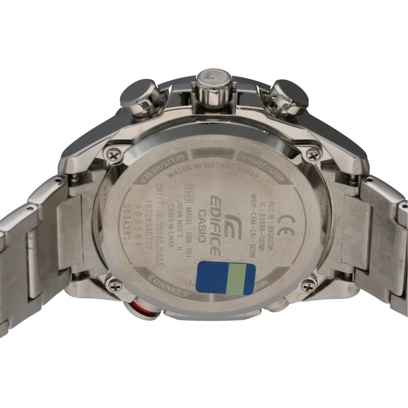CASIO カシオ/エディフィス タイムトラベラー タフソーラー/EQB-501XD-1AJF//193********/Aランク/09