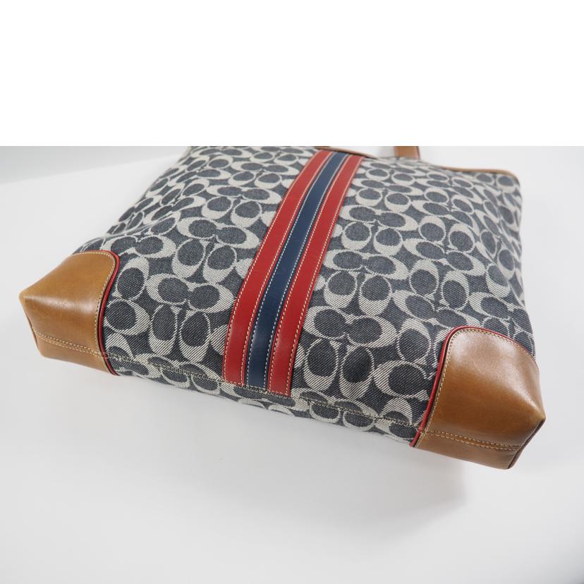 COACH コーチ/デニム トートバッグ/6868//B3K/Bランク/79