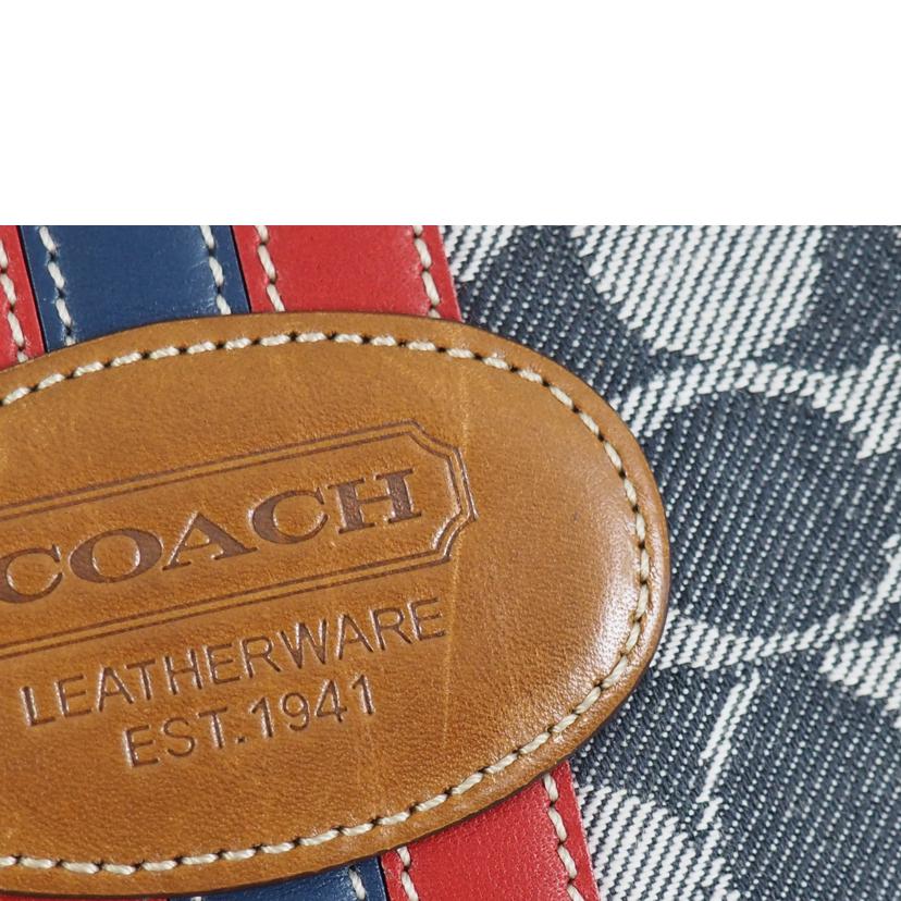 COACH コーチ/デニム トートバッグ/6868//B3K/Bランク/79