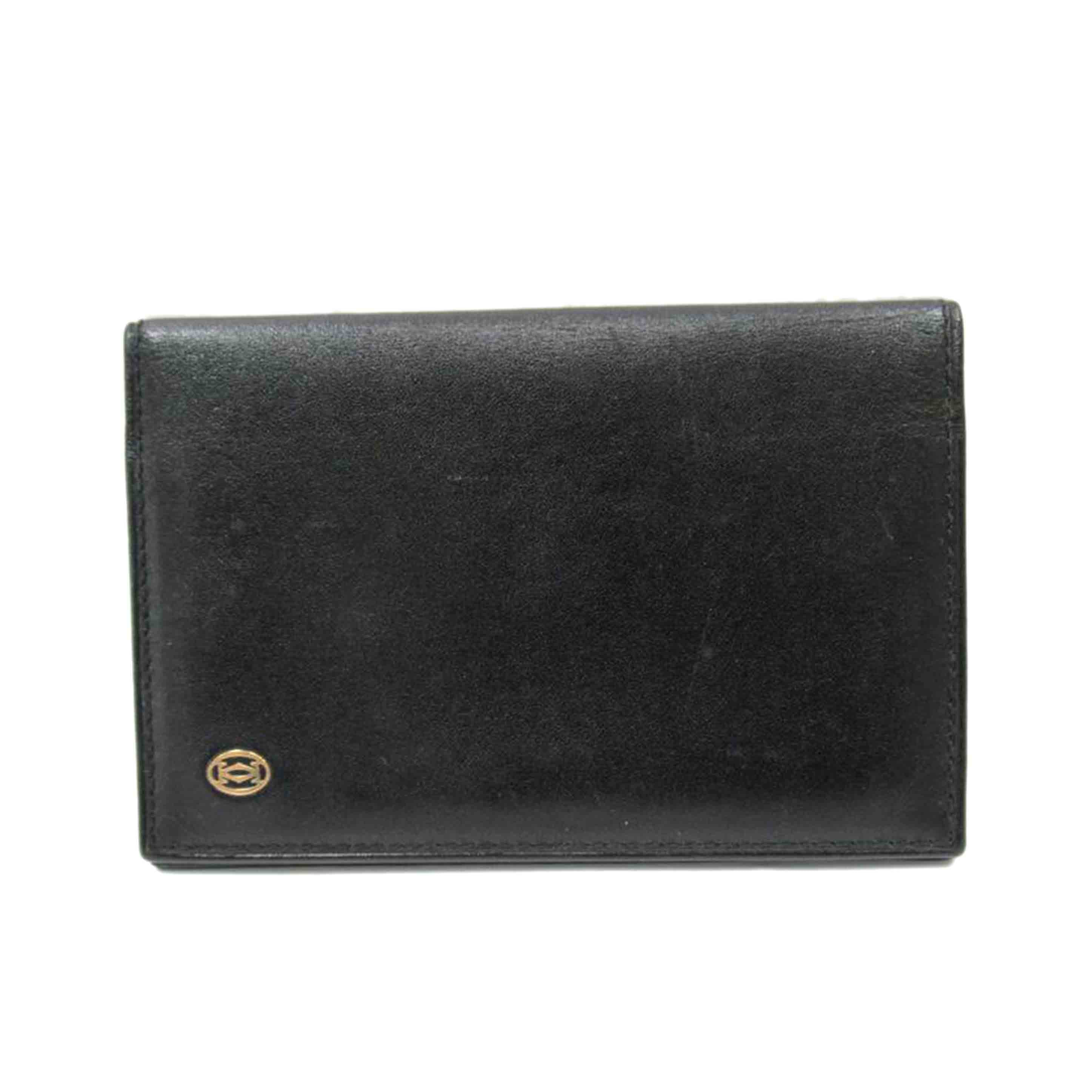 Cartier/カードケース/レザー//Bランク/63