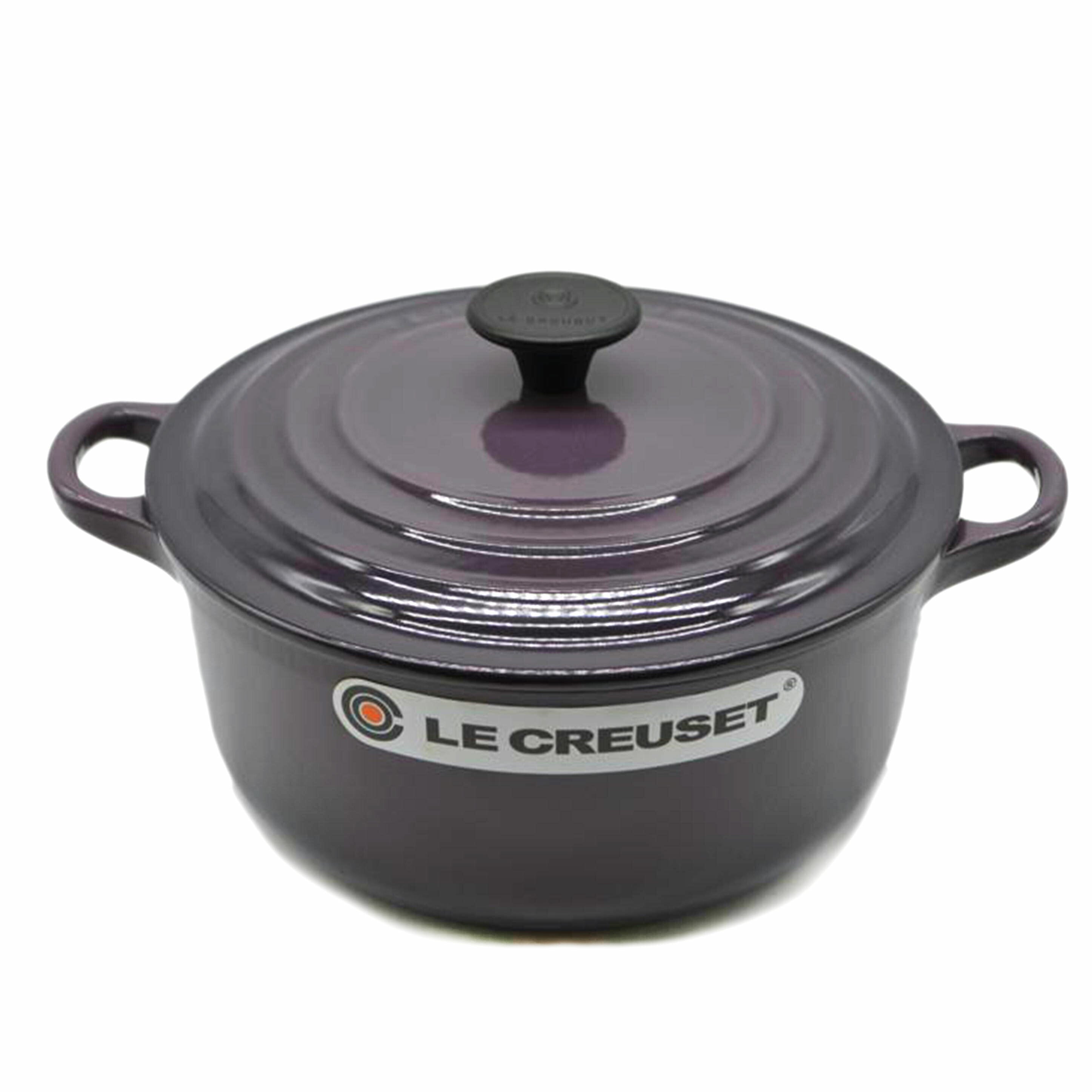 LECREUSET ルクルーゼ/ココット・ロンド/20cm/パープル//Aランク/89