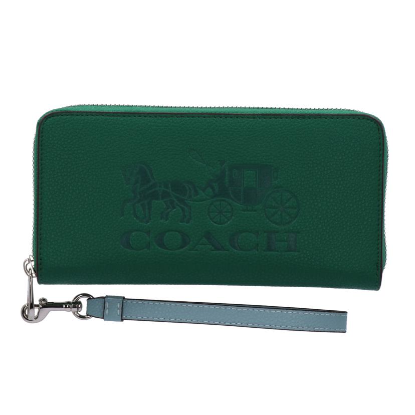 COACH コーチ/ホースアンドキャリッジ グリーン/C5889//A1683/Aランク/75