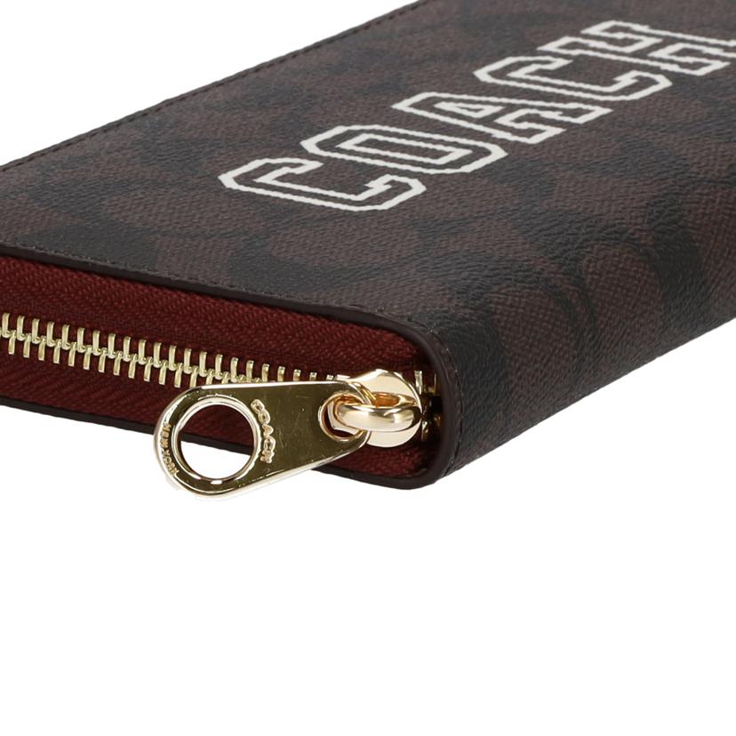 COACH コーチ/シグネチャーラウンドファスナー長財布/CB856//158*/Aランク/75