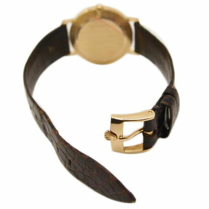 ROLEX ロレックス 手巻き K18YG オーバーホール済 新品仕上済 1991年頃製造 ヴィンテージ メンズ/チェリーニ/手巻き/シャンパン文字盤/4112//N596820(1991)/Aランク/69