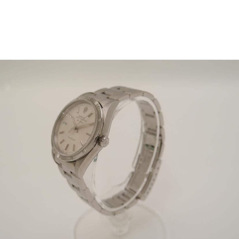 ROLEX ロレックス 腕時計 2000年頃製造 外装新品仕上済 オーバーホール済 自動巻き メンズ/エアキング・プレシジョン/シルバー文字盤/P番/14010//P607998(2000)/Aランク/69