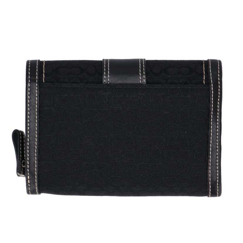COACH コーチ/ミニシグネチャー二つ折り財布//Aランク/75