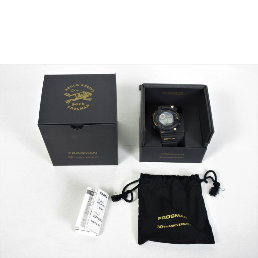 CASIO カシオ/G-SHOCK フロッグマン30th ソーラークオーツ/GW-8230B-9AJR//SAランク/70