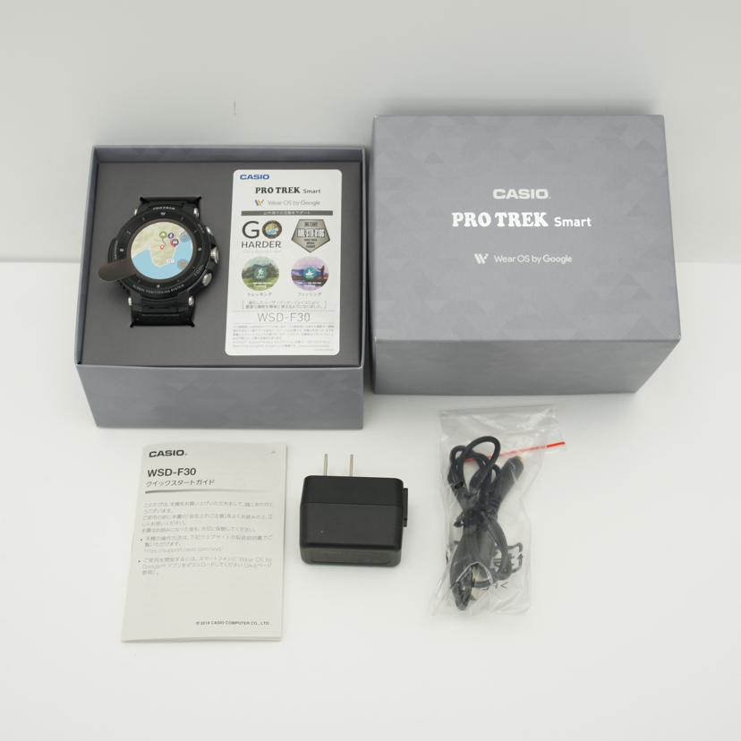 CASIO カシオ/PROTREK Smart/WSD-F30-BK//401*************/Bランク/09
