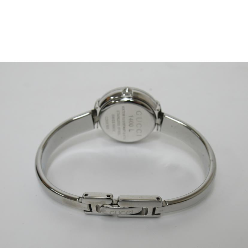 GUCCI/バングルウオッチ/クオーツ/1400L//026****/Bランク/63
