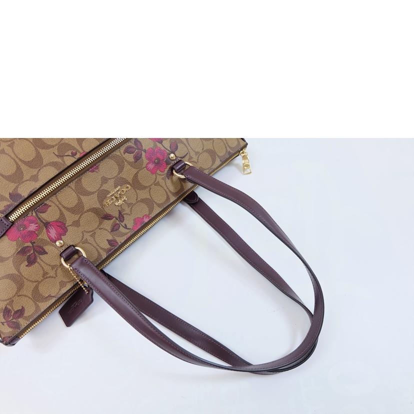 COACH コーチ/ヴィクトリアンフローラルプリントギャラリートート/F88876//H1939/Aランク/71