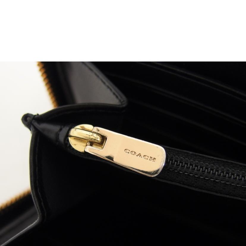 COACH コーチ/シグネチャーストライプ/ラウンドファスナー長財布/F54630//B1729/ABランク/04