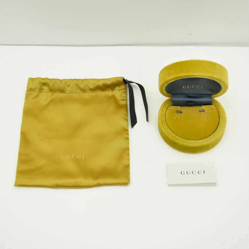 GUCCI グッチ/GGランニング/AU750スタッドピアス/1887AL//Aランク/75