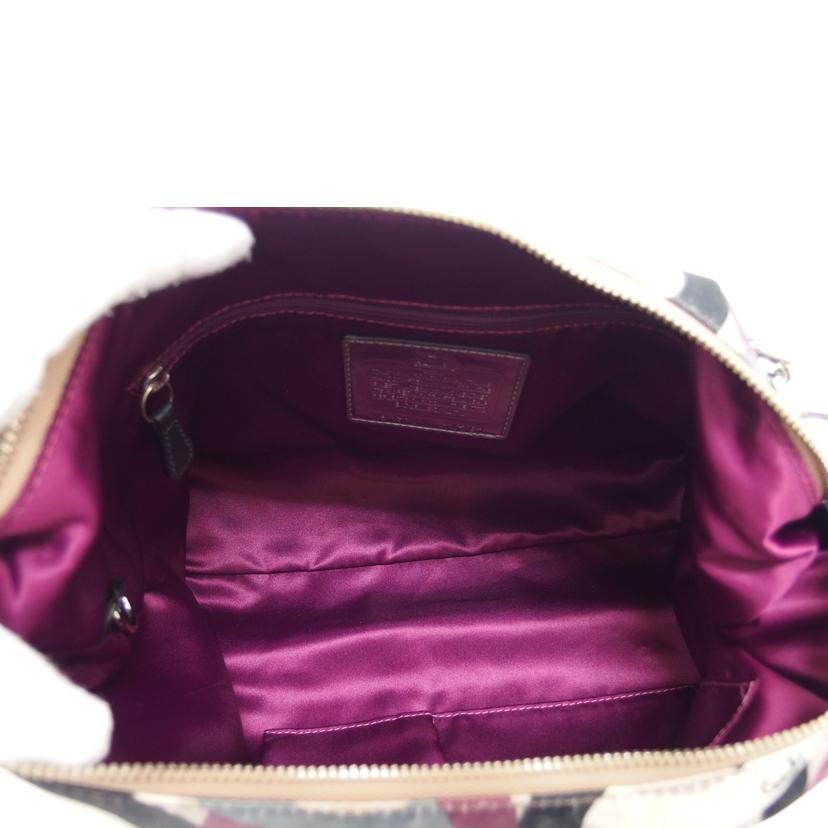 COACH コーチ/オプアートシグネチャー/2WAYショルダーバッグ/14291//G09**/Bランク/04