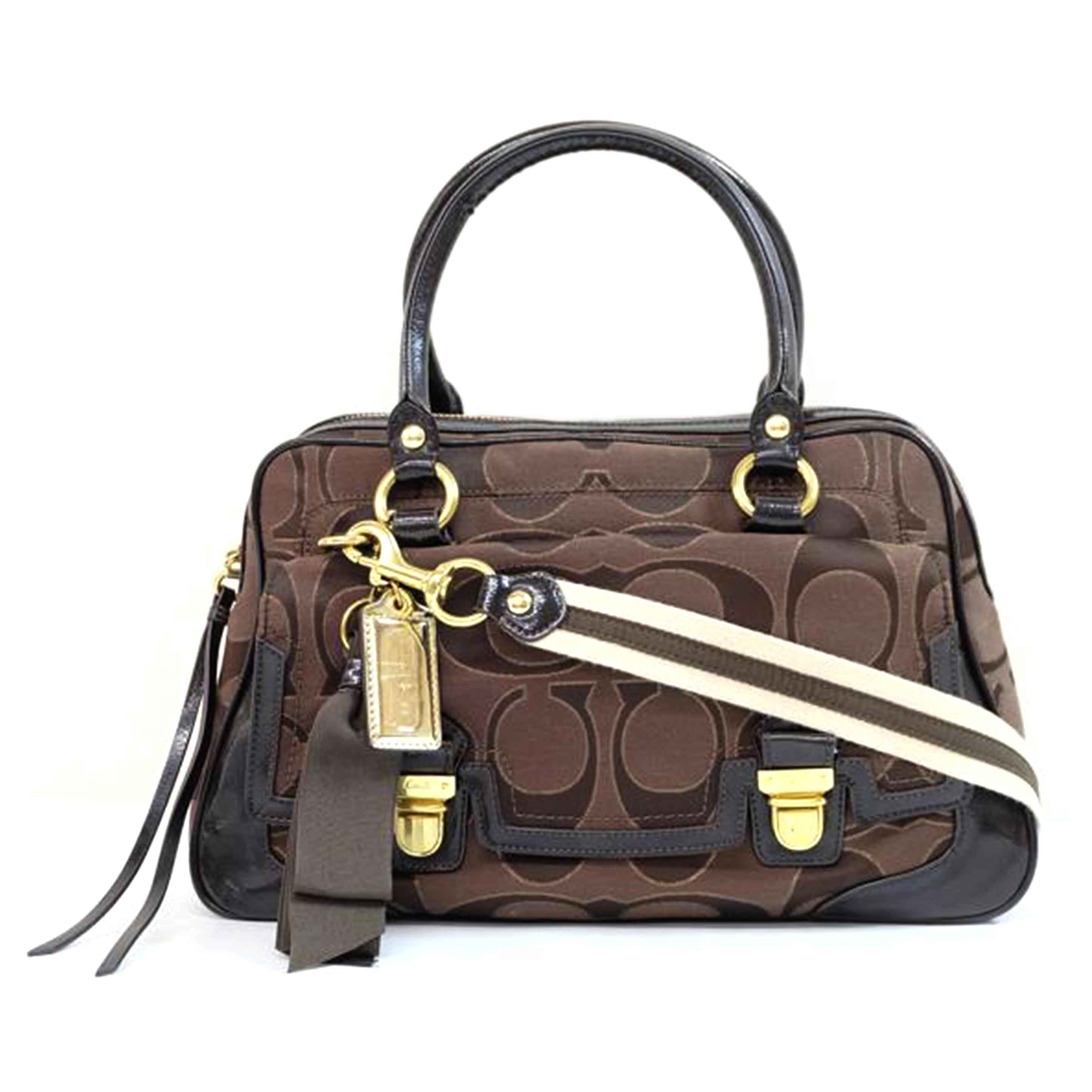 COACH コーチ/ポピーシグネチャープッシュロックサッチェル/18356//G11**/Bランク/71