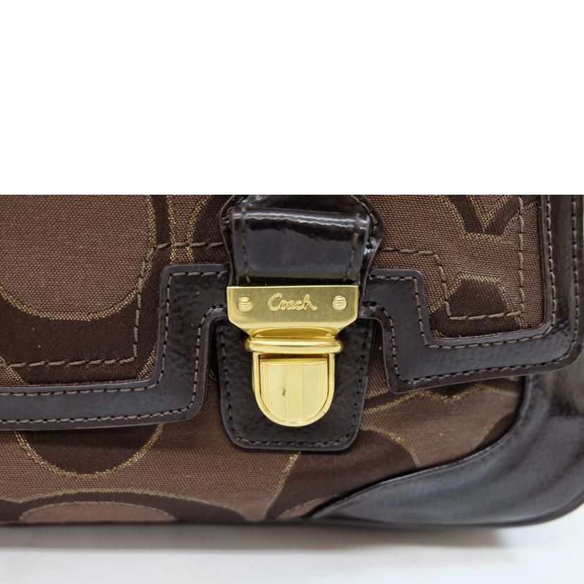 COACH コーチ/ポピーシグネチャープッシュロックサッチェル/18356//G11**/Bランク/71