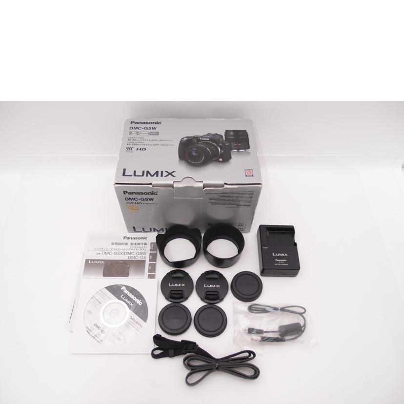 Panasonic パナソニック/ミラーレス一眼ダブルズームキット/LUMIX DMC-G5W//WE2HA001068/Bランク/69