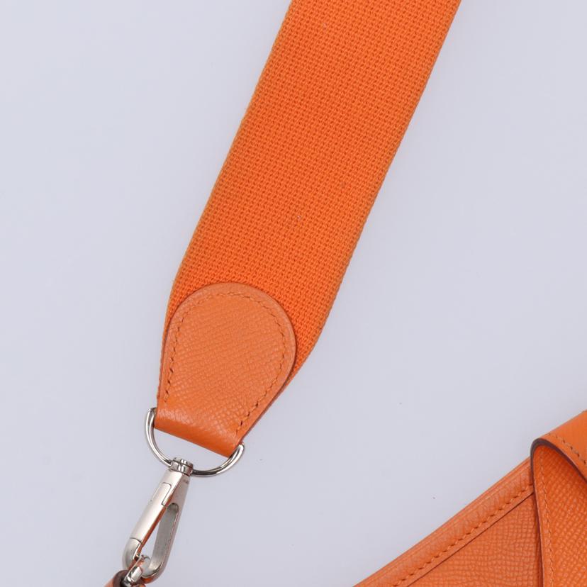 HERMES エルメス/エヴリンⅠGM/ヴォーエプソン/オレンジ//□K刻/Bランク/75